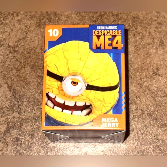 NIB 2024 McDonald's Despicable Me 4 Happy Meal Toy - #10 - Mega Jerry In Box - Picture 1 of 11